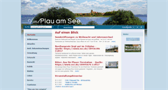 Desktop Screenshot of amtplau.de